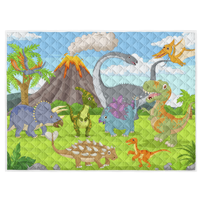 Speelkleed dinosaurus 150x200 - zware kwaliteit - speelmat - anti slip - wasbaar