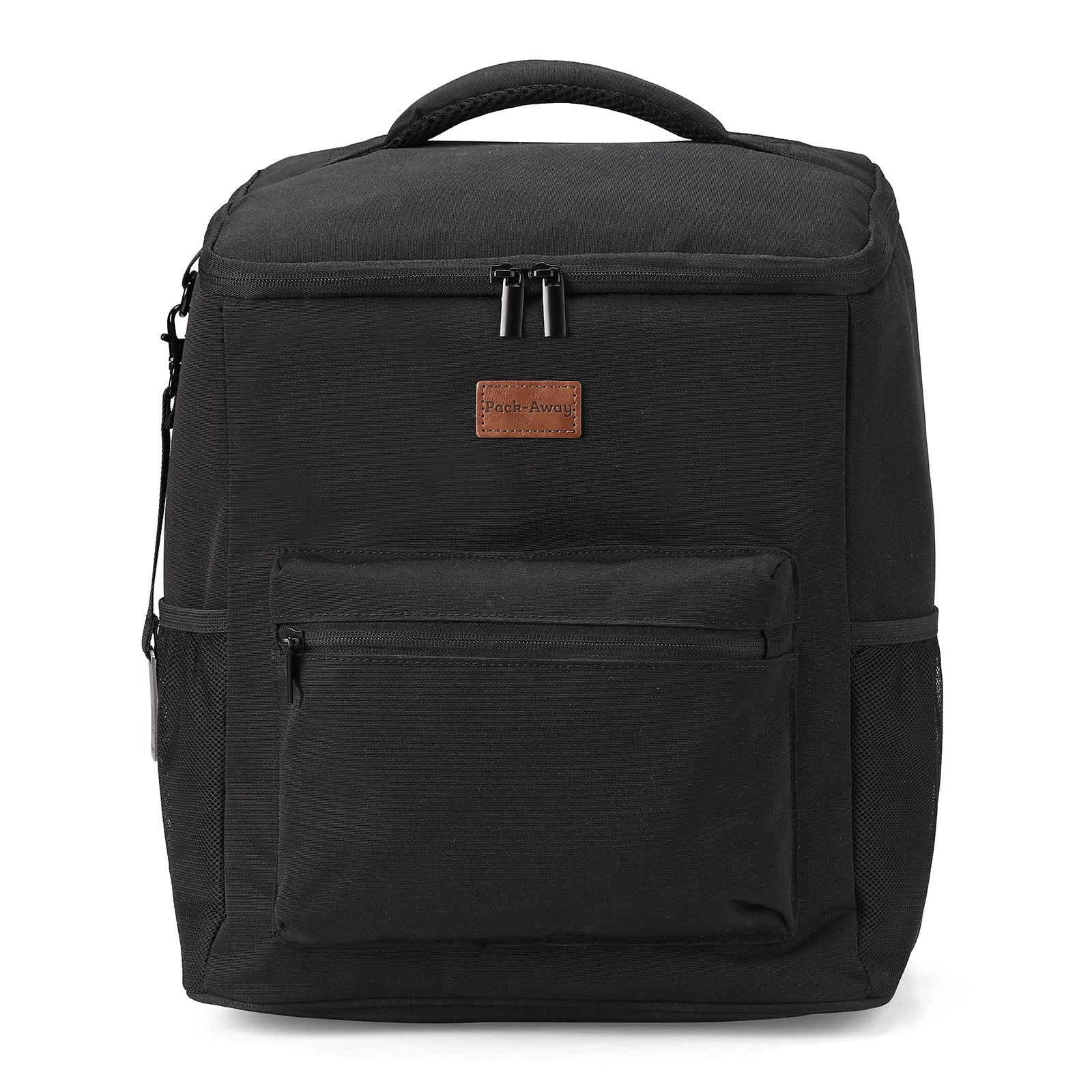Packaway Koeltas rugzak 25L zwart - incl. 2  koelelementen, flessenopener