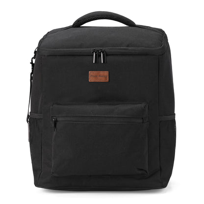 Packaway Koeltas rugzak 25L zwart - incl. 2  koelelementen, flessenopener