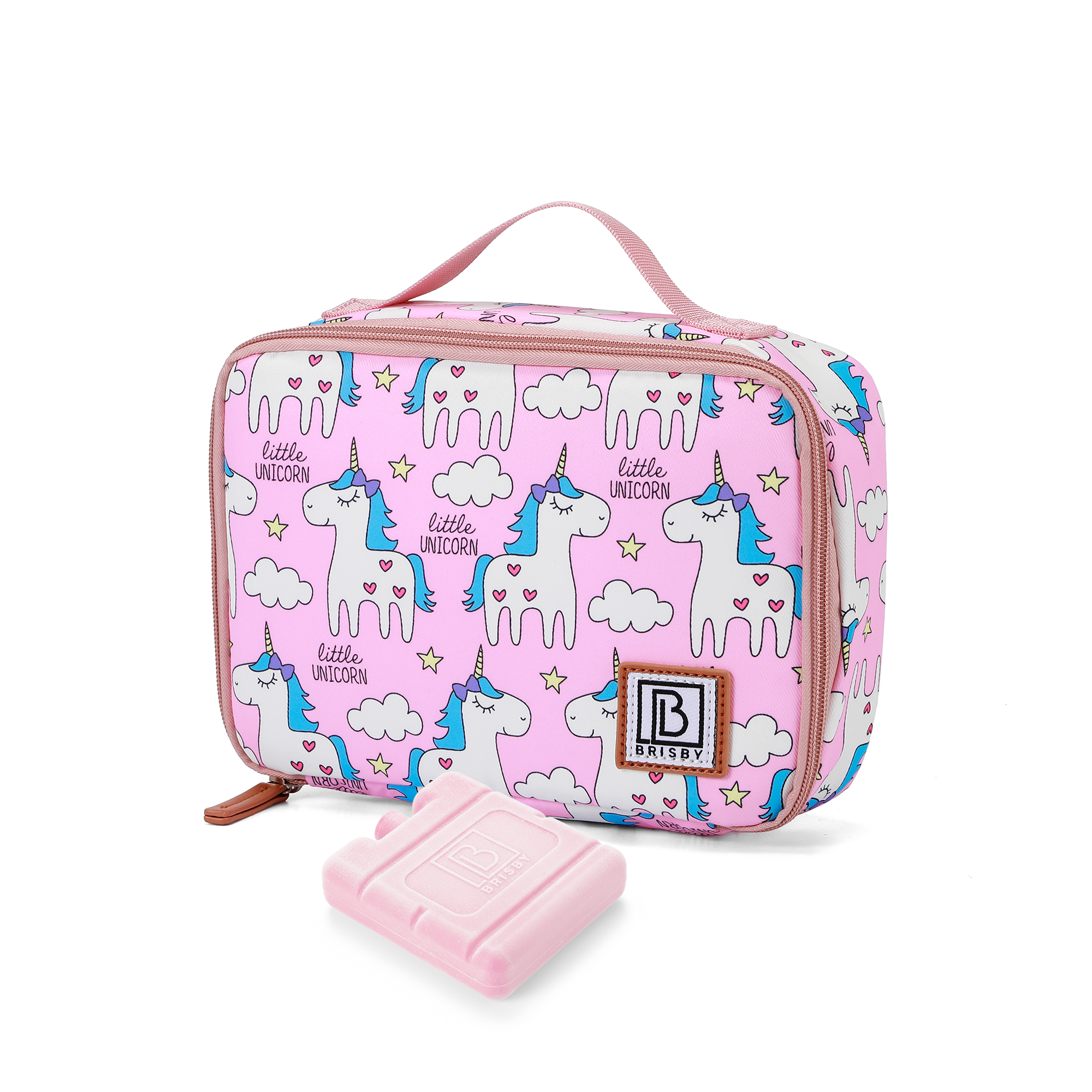 Koeltas 2,5L eenhoorn - 4-laags geïsoleerd - gratis koelelement