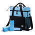 Cooler bag 30L black-blue - Lunch bag - 4-layer insulated - incl. 4 cooling elements
