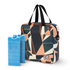 Koeltas 7L abstract colours - Lunchtas - 4-laags geïsoleerd - 2 gratis koelelementen - incl. schouderband