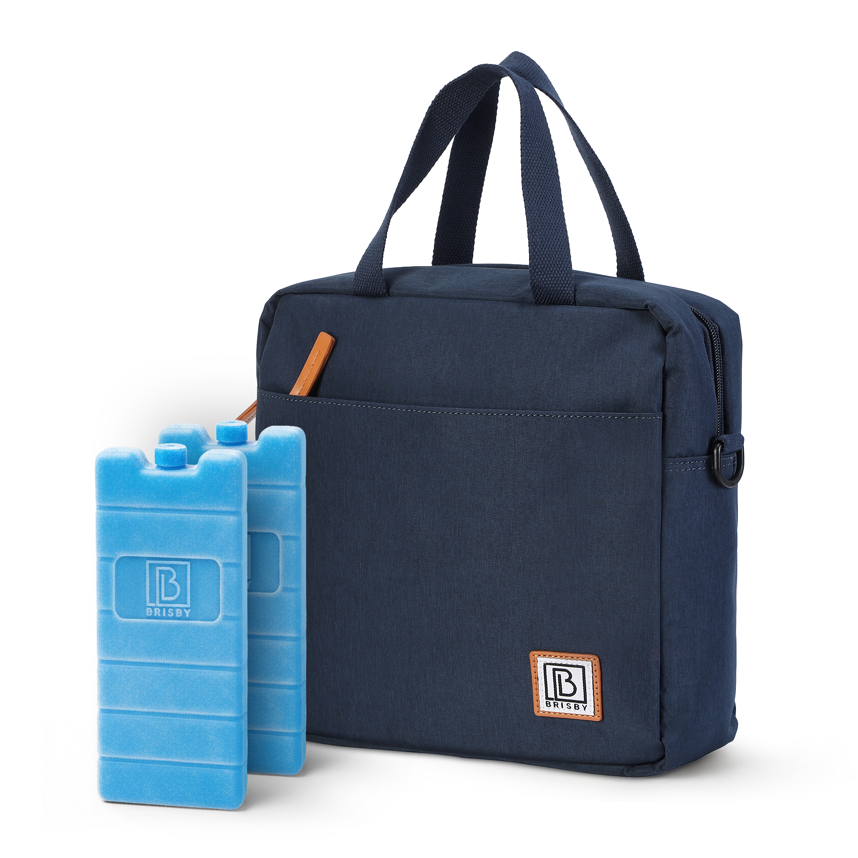 Brisby 4 Layer Insulated Cooler Bag - Lunch Bag 7 Liter - Blue