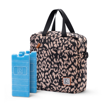 Cooler bag 7L leo - Lunch bag - 4-layer insulated - 2 free cooling elements - incl. shoulder strap