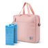 Brisby Koeltas 7L smooth pink - incl. 2 koelelementen, schouderband