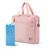 Brisby Koeltas 7L smooth pink - incl. 2 koelelementen, schouderband