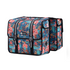 Packaway Dubbele Fietstassen 36L Wild Garden - waterdicht - reflectie