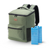 Packaway Koeltas rugzak 25L groen - incl. 2  koelelementen, flessenopener