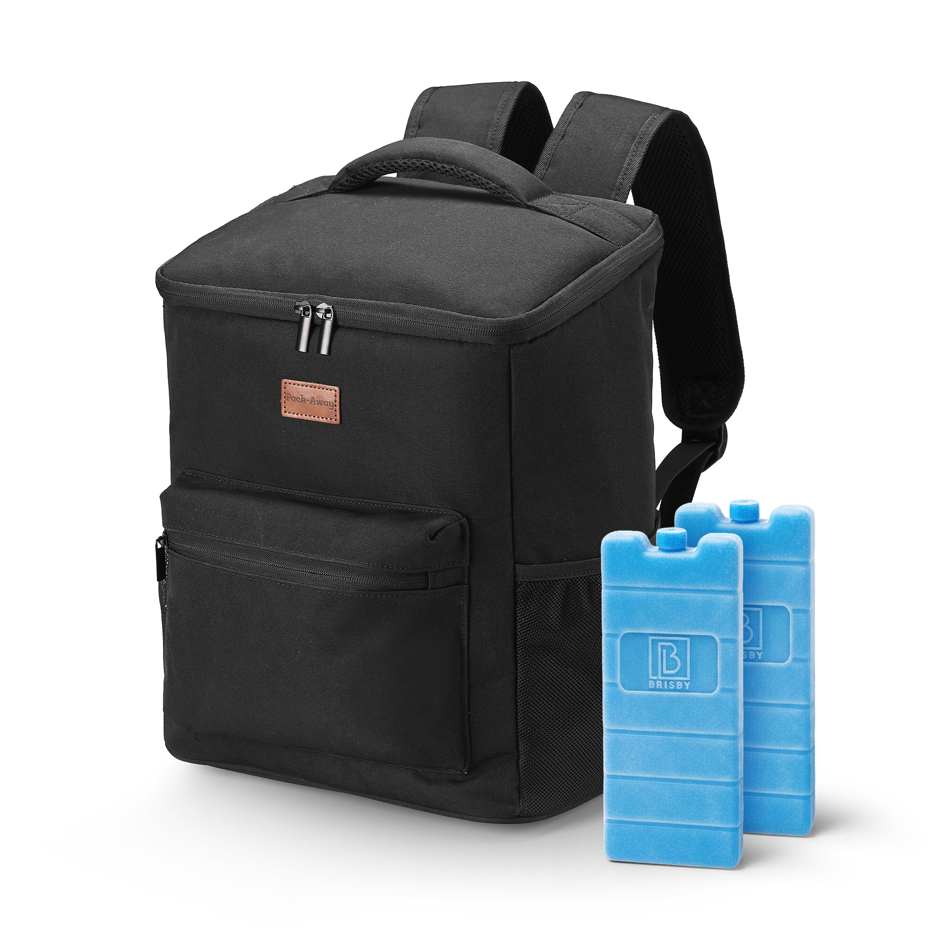 Packaway Cooler Bag Backpack 25L - Incl. 2 free cooling elements - Incl. free bottle opener - Water-repellent - Anti-theft compartment - 4 Layers insulated