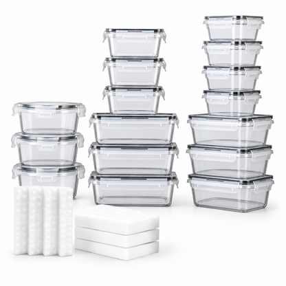 Bardi vershoudbakjes set 16 stuks - BPA vrij