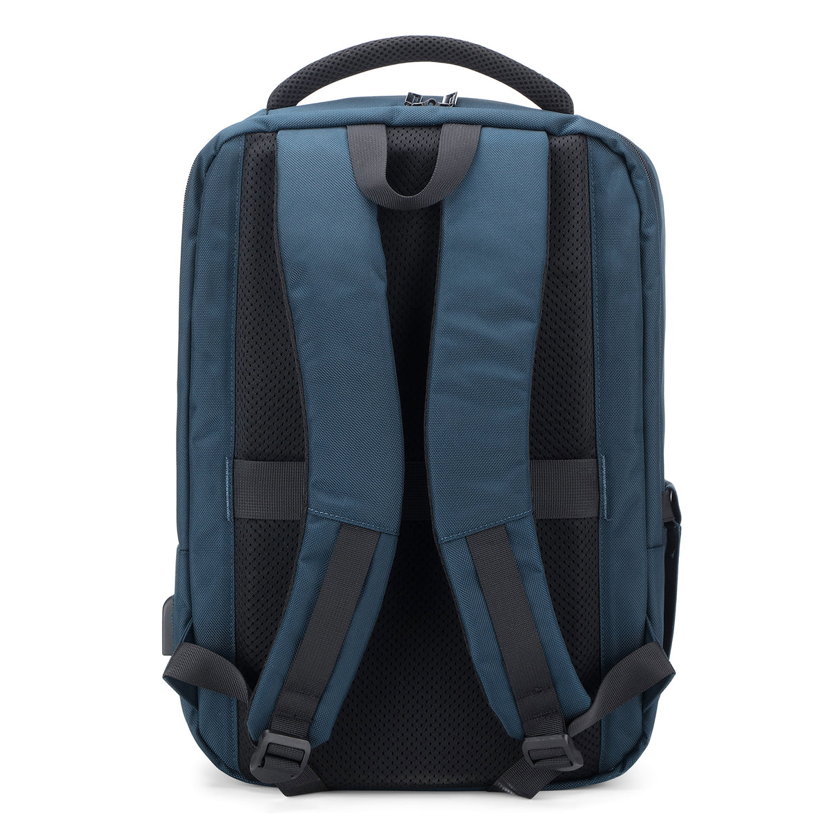Brisby Rugzak Pro 1 – Laptoprugzak tot 15,7 inch voor Werk, School en Reizen – Waterafstotend – Met Tabletvak, Antidiefstalvak en Trolleysleeve - Blauw