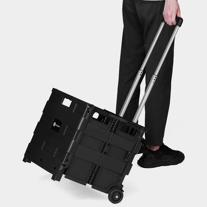 Packaway Boodschappentrolley 50L XL zwart - 35 kg draagvermogen