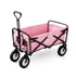 Opvouwbare bolderkar 70kg roze - 98 x 53 cm - wasbaar polyester