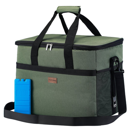 Packaway 4 Laags Geïsoleerde Koeltas - Lunchtas 40 liter - Groen