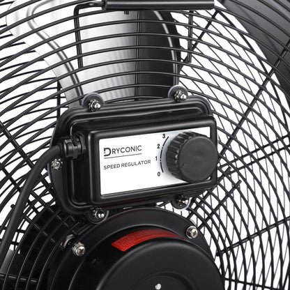 Dryconic ventilator 500 mm, 3 standen