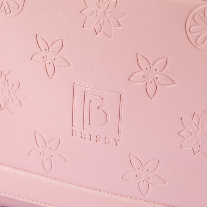 Brisby Venezia weekendtas roze - incl. ophanghaken