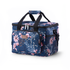 Koeltas 15L koeltas japanse bloem - lunchtas - 4-laags geïsoleerd - opvouwbaar - incl. 2 gratis koelelementen en draagband