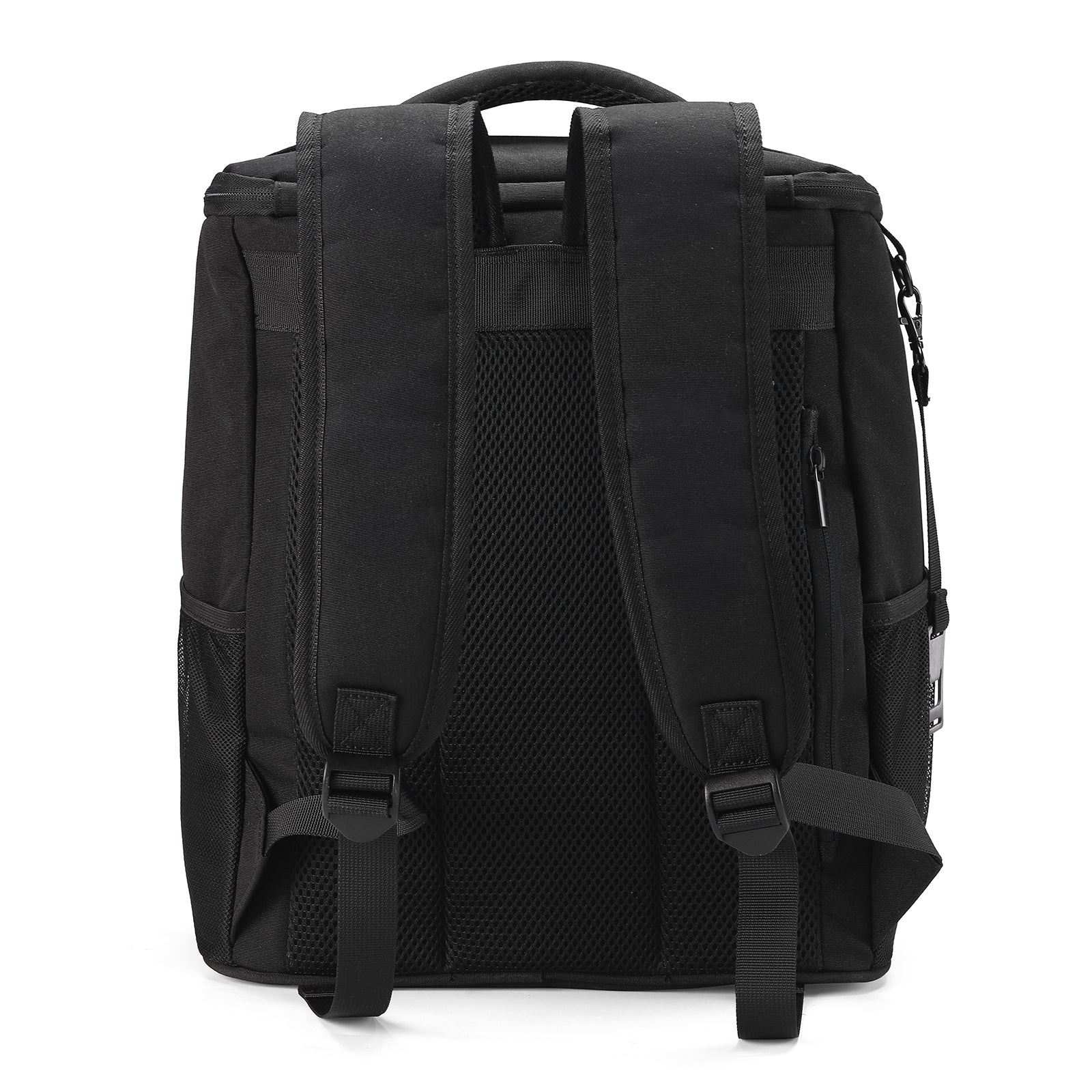 Packaway Koeltas rugzak 25L zwart - incl. 2  koelelementen, flessenopener