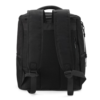 Packaway Koeltas rugzak 25L zwart - incl. 2  koelelementen, flessenopener