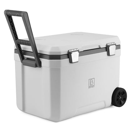 Cool box 45L white - 3 days insulation - 4 cooling elements - temperature-safe closure