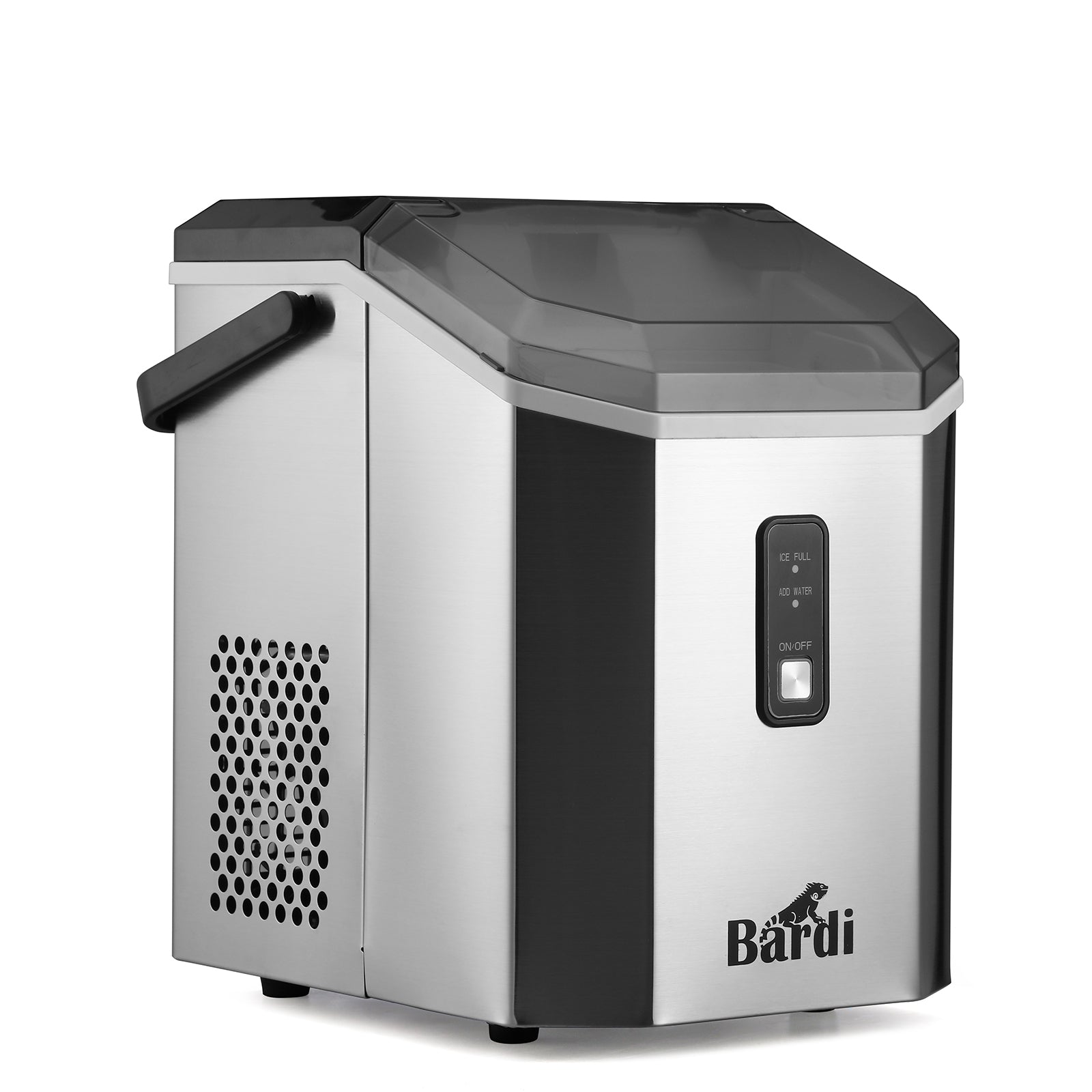 Bardi Nugget IJsblokjesmachine Square 1,1L RVS - 15 kg/24 uur - incl. thermosbeker