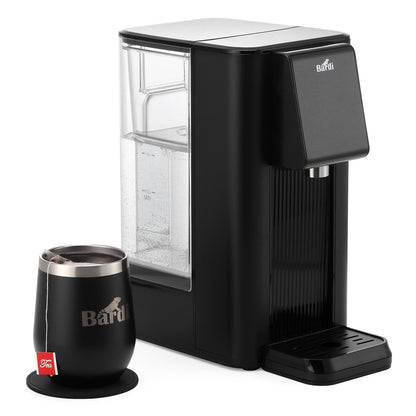 Bardi Heetwaterdispenser 2,6L set - incl. 3 thermoscups + onderzetter - instant-heating - 6 temperatuurstanden