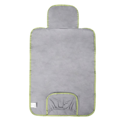 Florence diaper bag 17L green - shoulder bag, care bag - hard-wearing - incl. cool bag, changing mat and stroller hooks - nylon