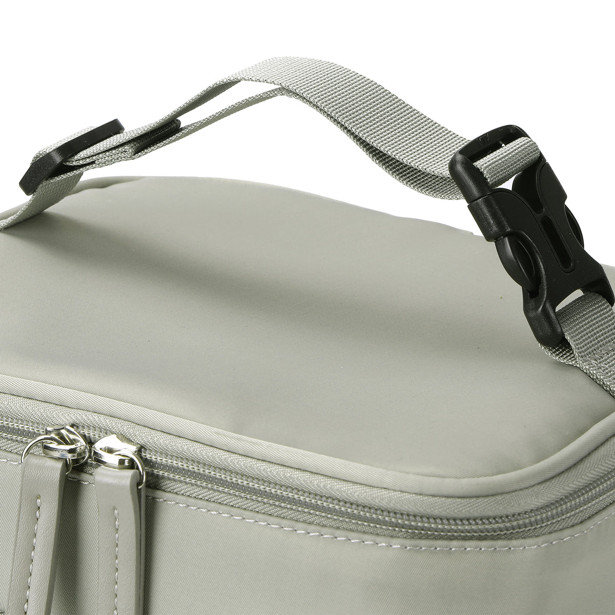 Brisby Koeltas 12 Liter – Lunchtas voor Werk & Onderweg – 2 Geïsoleerde Vakken – Inclusief 2 Koelelementen – Tot 10 Uur Koel - Sage Green