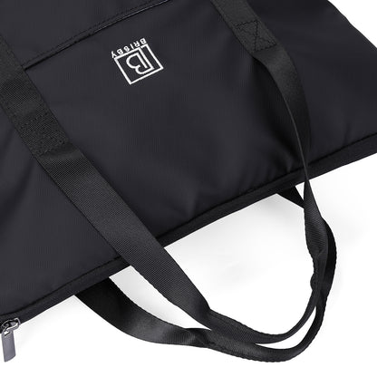 Brisby Koeltas Lunchtas 9L – 4-Laags Geïsoleerd – Inclusief 2 Koelelementen – Waterafstotend – Voor Werk, School & Onderweg - Zwart