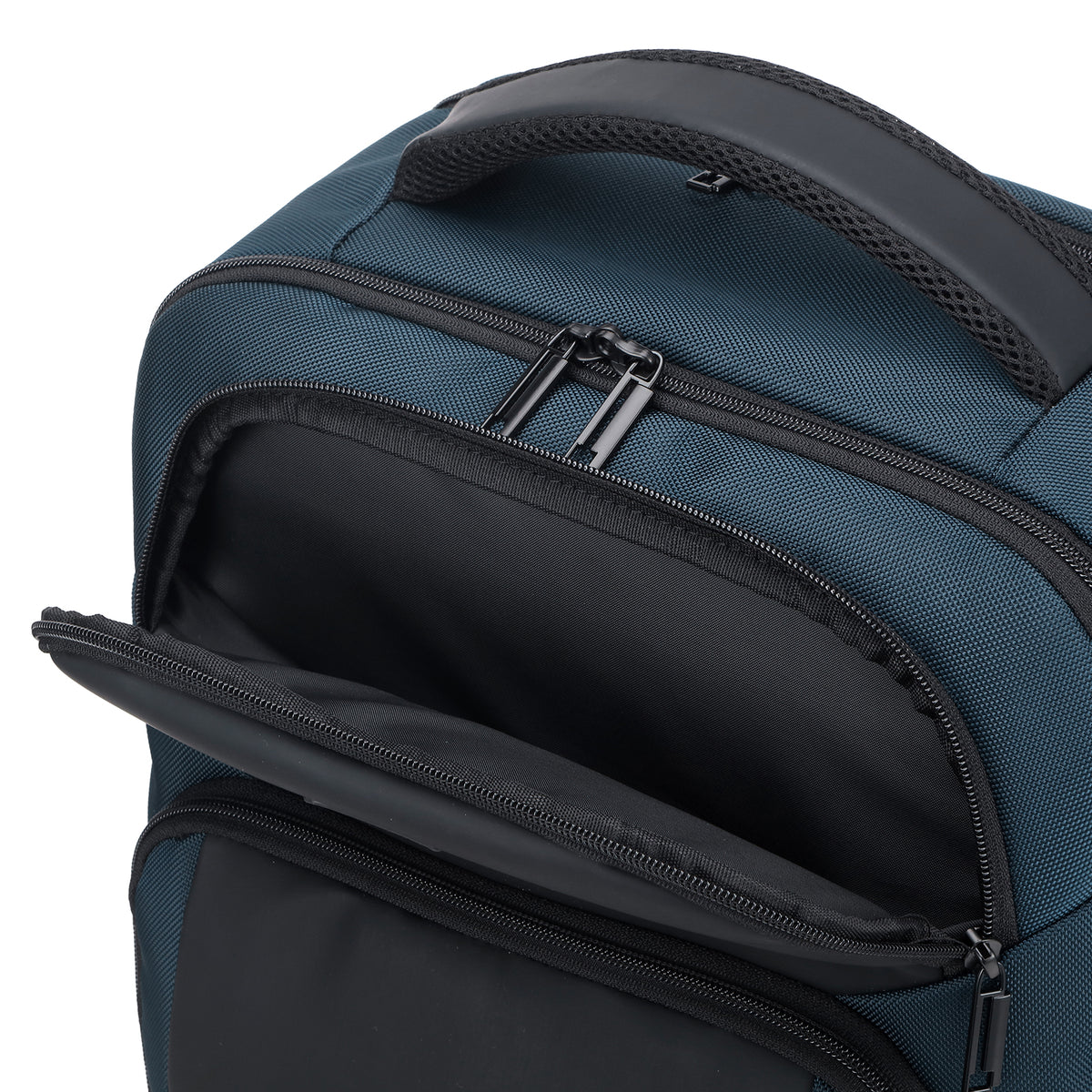 Brisby Rugzak Pro 1 – Laptoprugzak tot 15,7 inch voor Werk, School en Reizen – Waterafstotend – Met Tabletvak, Antidiefstalvak en Trolleysleeve - Blauw