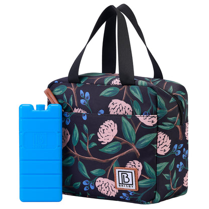Cooler bag 4L passion flower - 4-layer insulated - free cooling element
