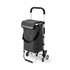 Packaway Shopping Trolley with 6 wheels for stairs - 40L - shopping trolley - hand truck function - GREY