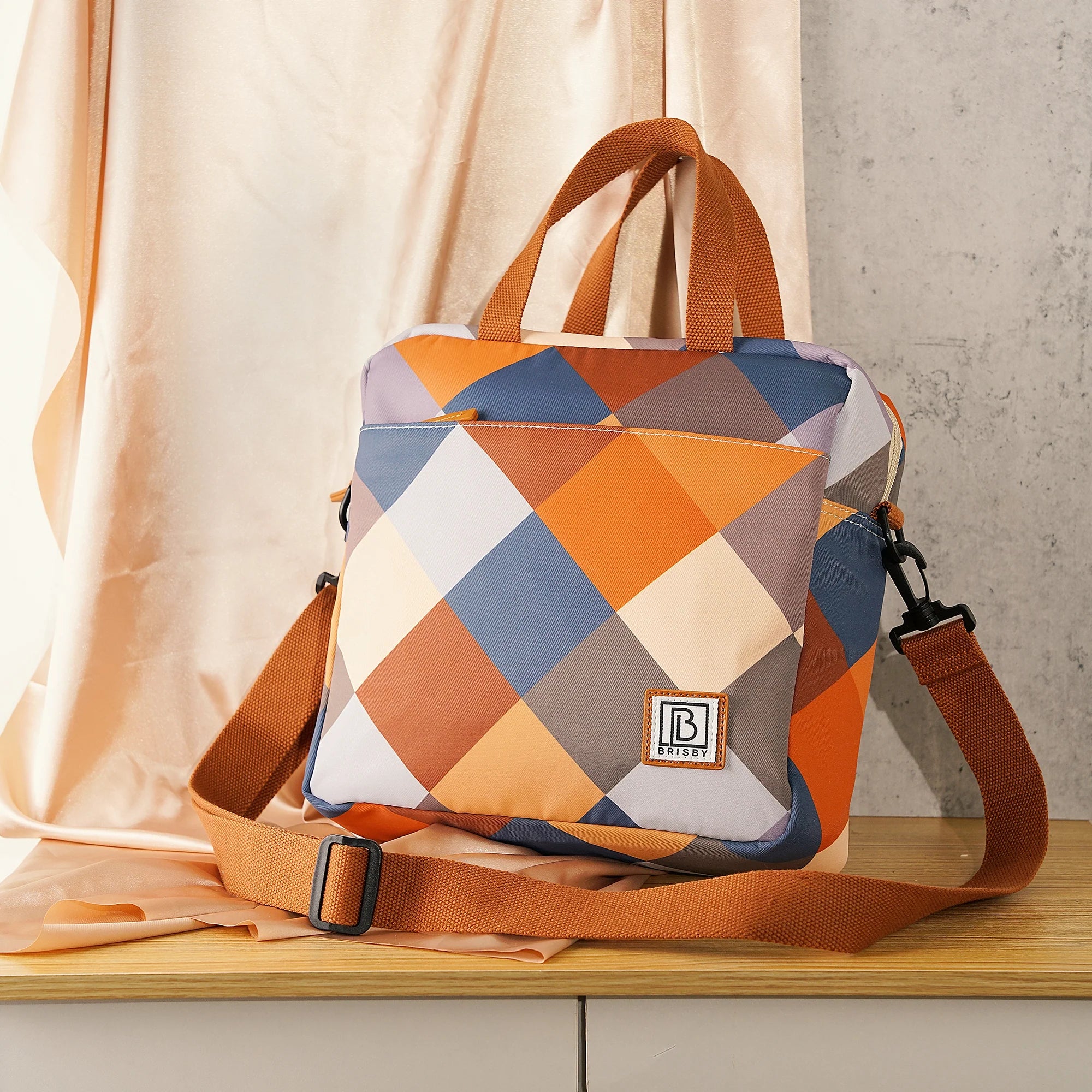 Cooler bag 7L block - Lunch bag - 4-layer insulated - 2 free cooling elements - incl. shoulder strap