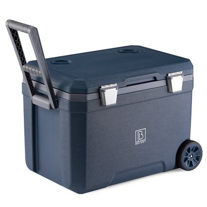 Cool box 45L blue - 3 days insulation - 4 cooling elements - temperature-safe closure