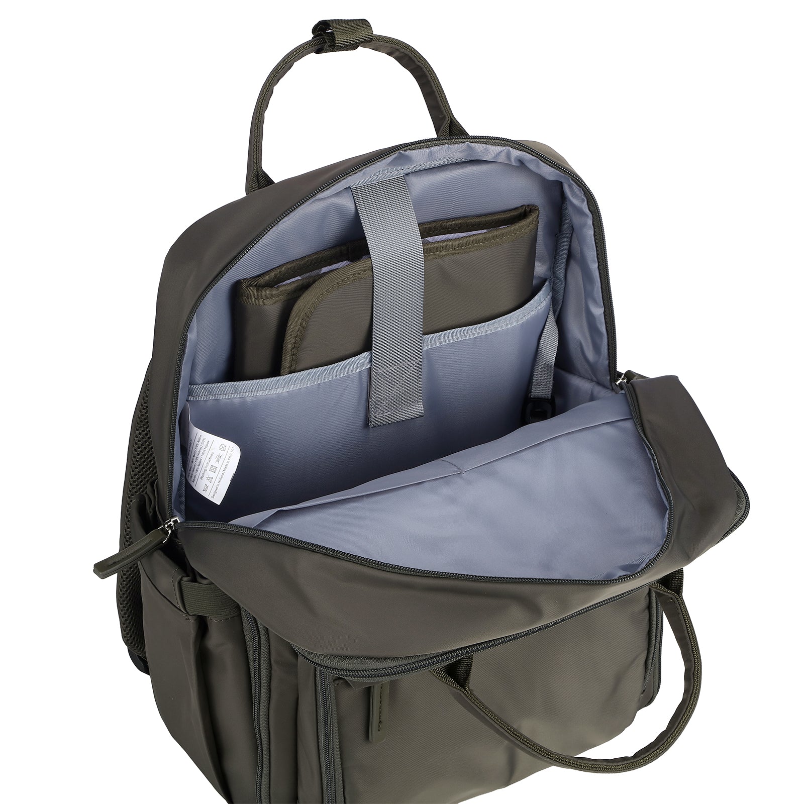 Brisby slijtvaste Luiertas – verzorgingstas – met buggymontage - Forest Green