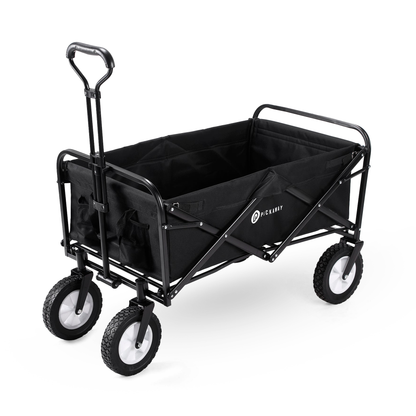 Packaway Bolderkar 70kg zwart - opvouwbaar - wasbaar