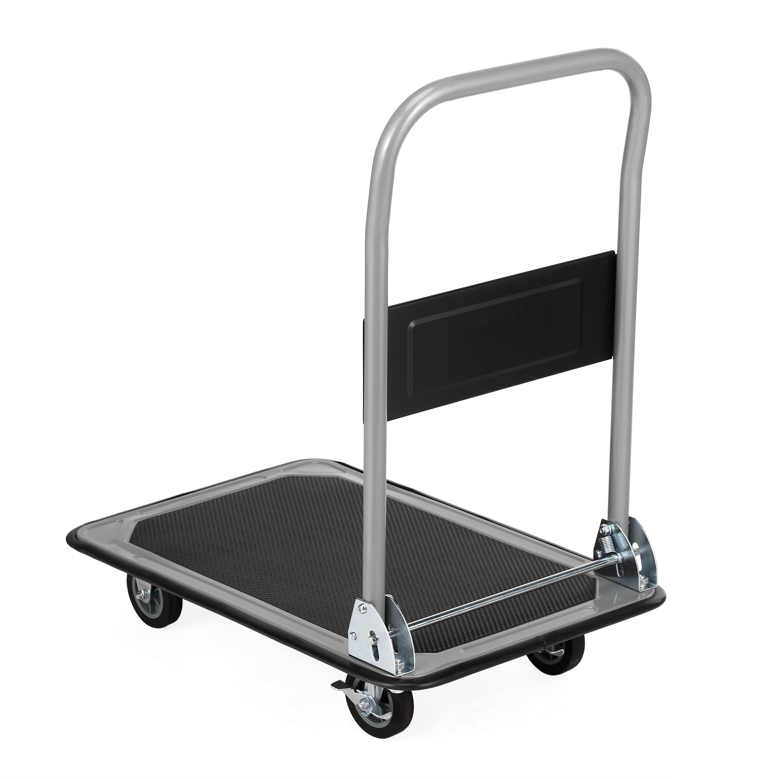 Packaway Professionele Opvouwbare Transportwagen 150 kg – Transportkar met Rem – Antislip Laadplatform – 4 Wielen