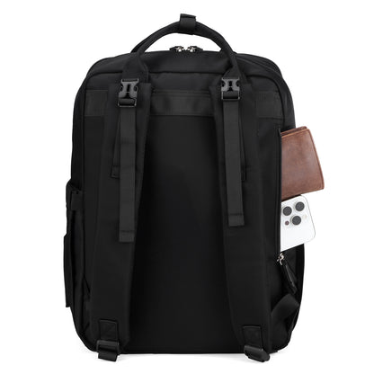 Brisby slijtvaste Luiertas – verzorgingstas – met buggymontage - Signature Black
