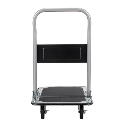 Packaway Professionele Opvouwbare Transportwagen 150 kg – Transportkar met Rem – Antislip Laadplatform – 4 Wielen