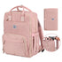 Brisby slijtvaste Luiertas – verzorgingstas – met buggymontage - Soft Pink