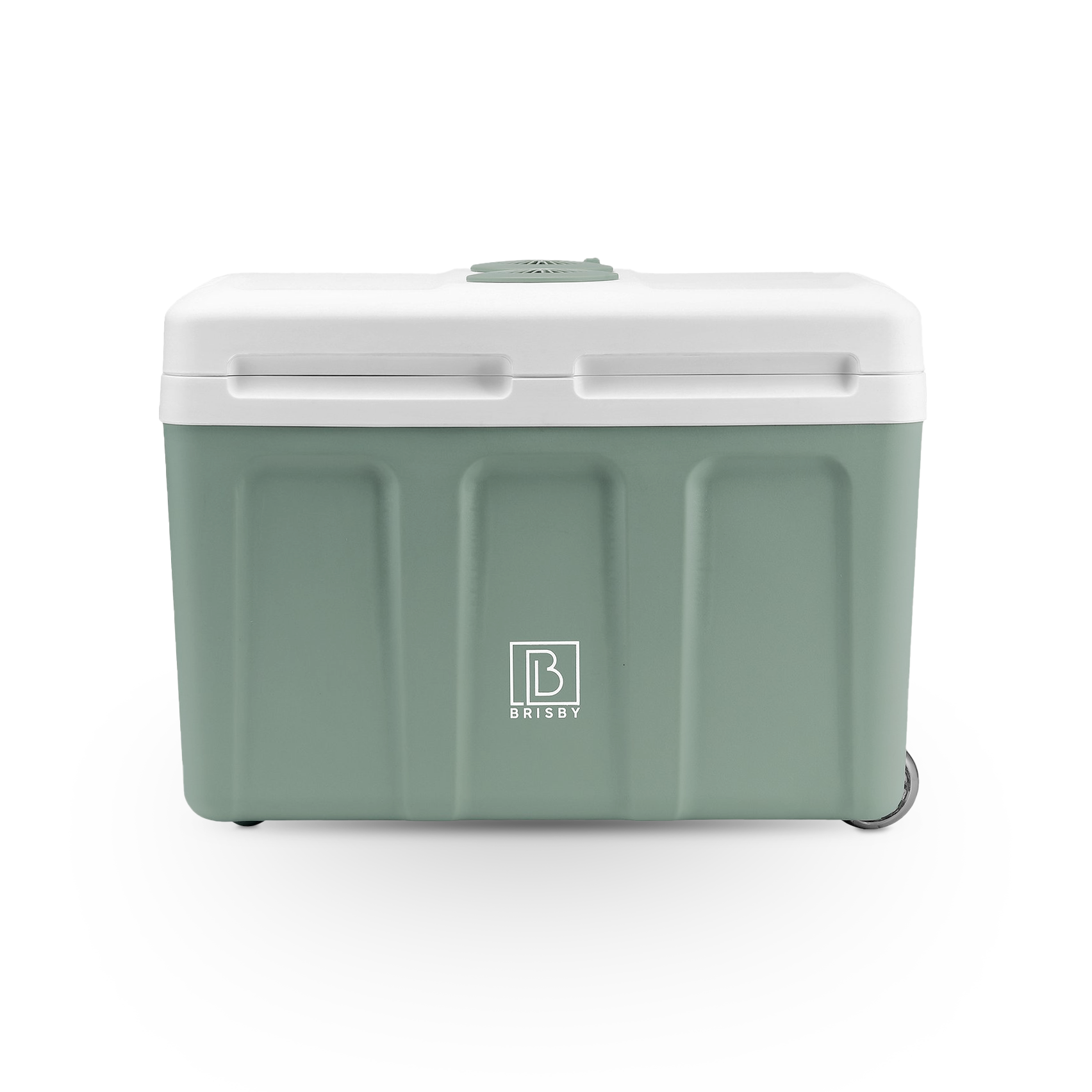 Brisby Elektrische koelbox 40L + 8L groen set - 12V/230V - incl. koelelementen