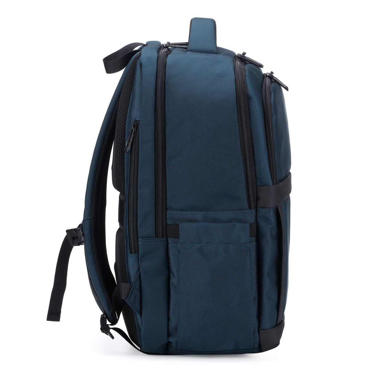 Brisby Rugzak Pro 2 – Laptoprugzak tot 15,7 inch voor Werk, School en Reizen – Waterafstotend – Met Tabletvak, Antidiefstalvak en Trolleysleeve – Blauw