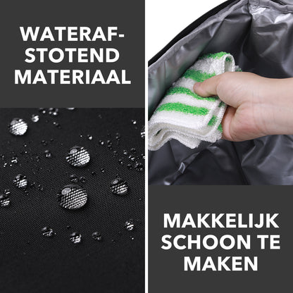 Packaway Koeltas 20L - Lunchtas - Inclusief 4 Koelelementen - Dubbel Compartiment - 4-Laags Geïsoleerd - Waterafstotend - Signature Black