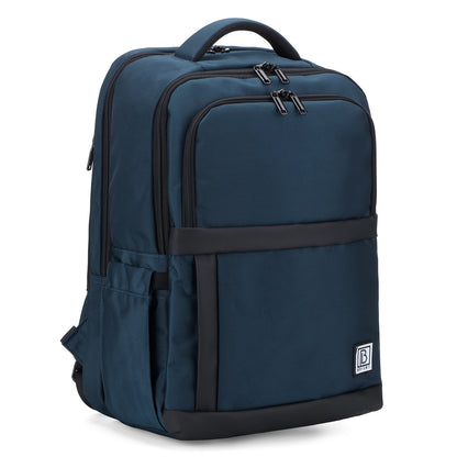 Brisby Rugzak Pro 2 – Laptoprugzak tot 15,7 inch voor Werk, School en Reizen – Waterafstotend – Met Tabletvak, Antidiefstalvak en Trolleysleeve – Blauw