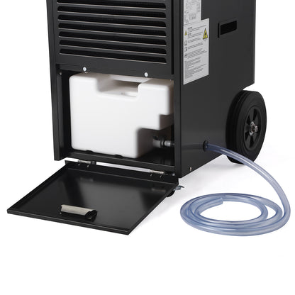 Dryconic luchtontvochtiger 50L - professionele bouwdroger - continue afvoer - 5,5L watertank