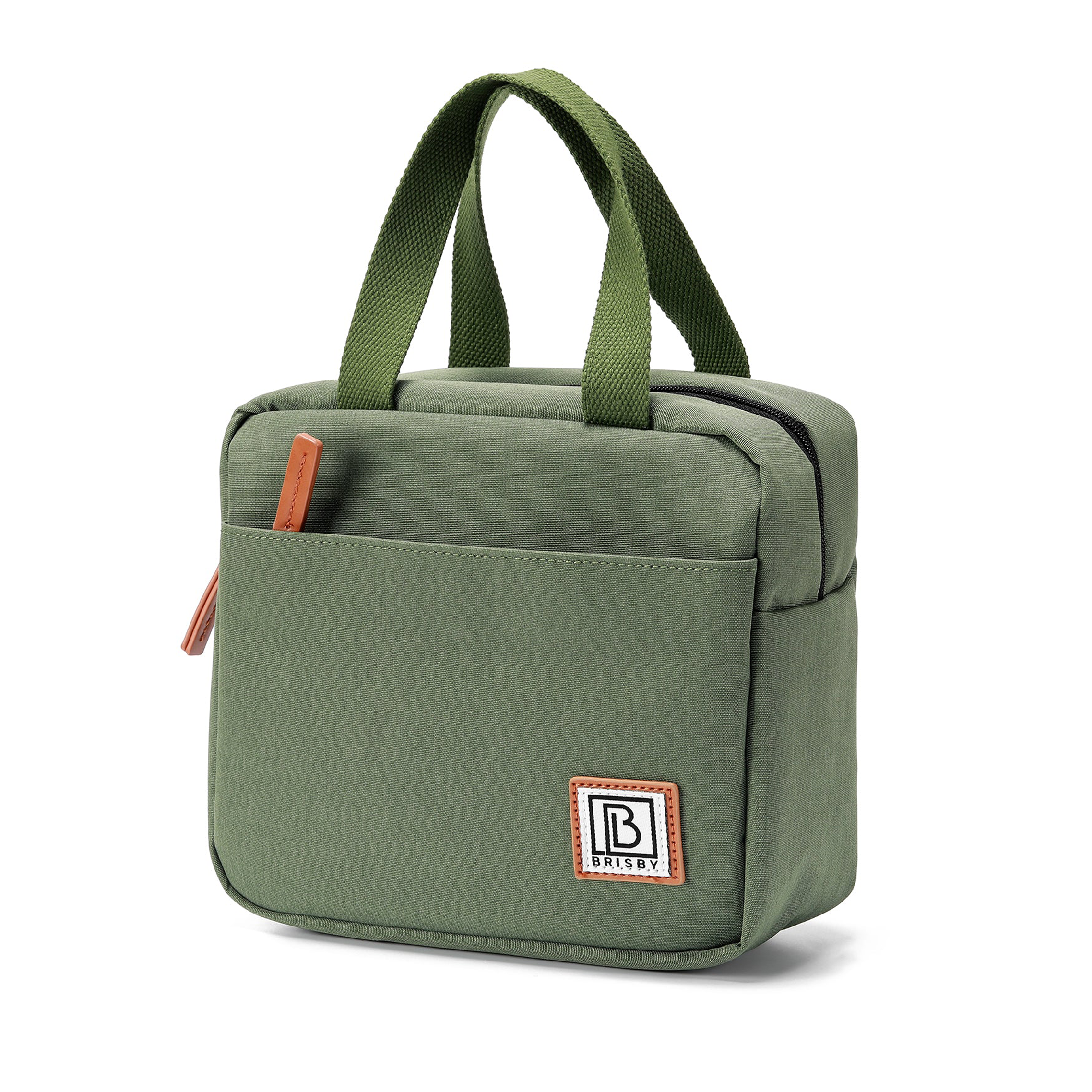 Cooler bag 4L green - 4-layer insulated - free cooling element