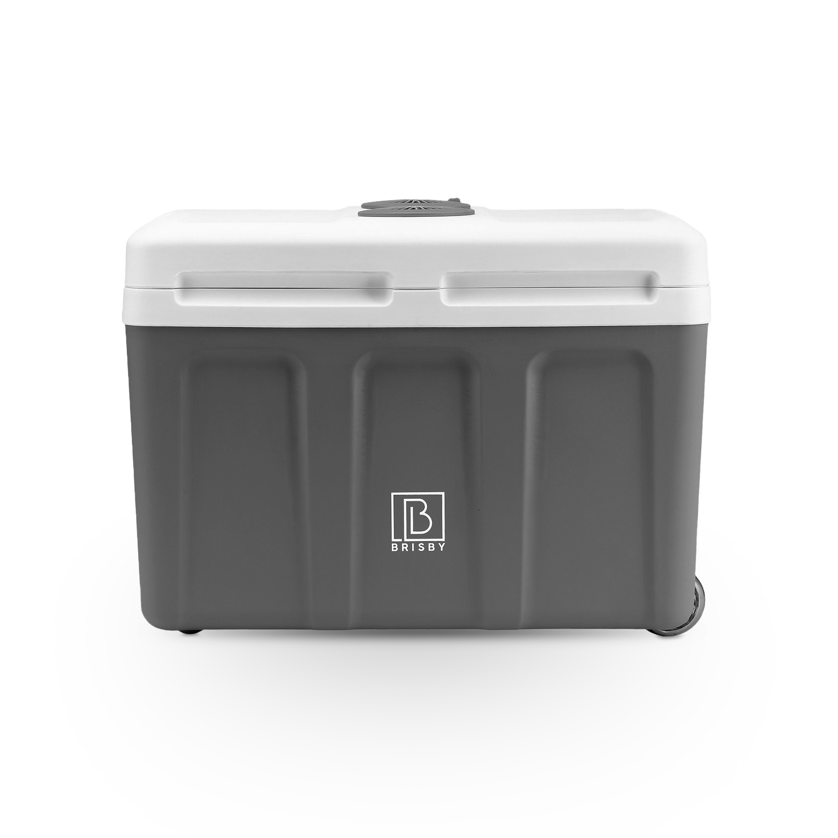 Brisby Elektrische koelbox 40L + 8L grijs set - 12V/230V - incl. koelelementen