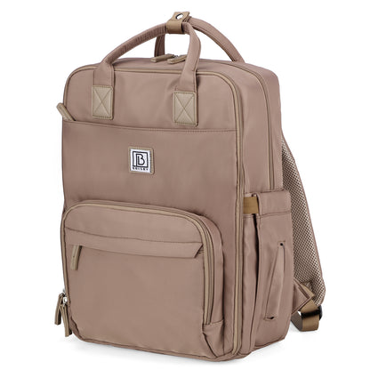 Brisby slijtvaste Luiertas – verzorgingstas – met buggymontage - Rose Gold