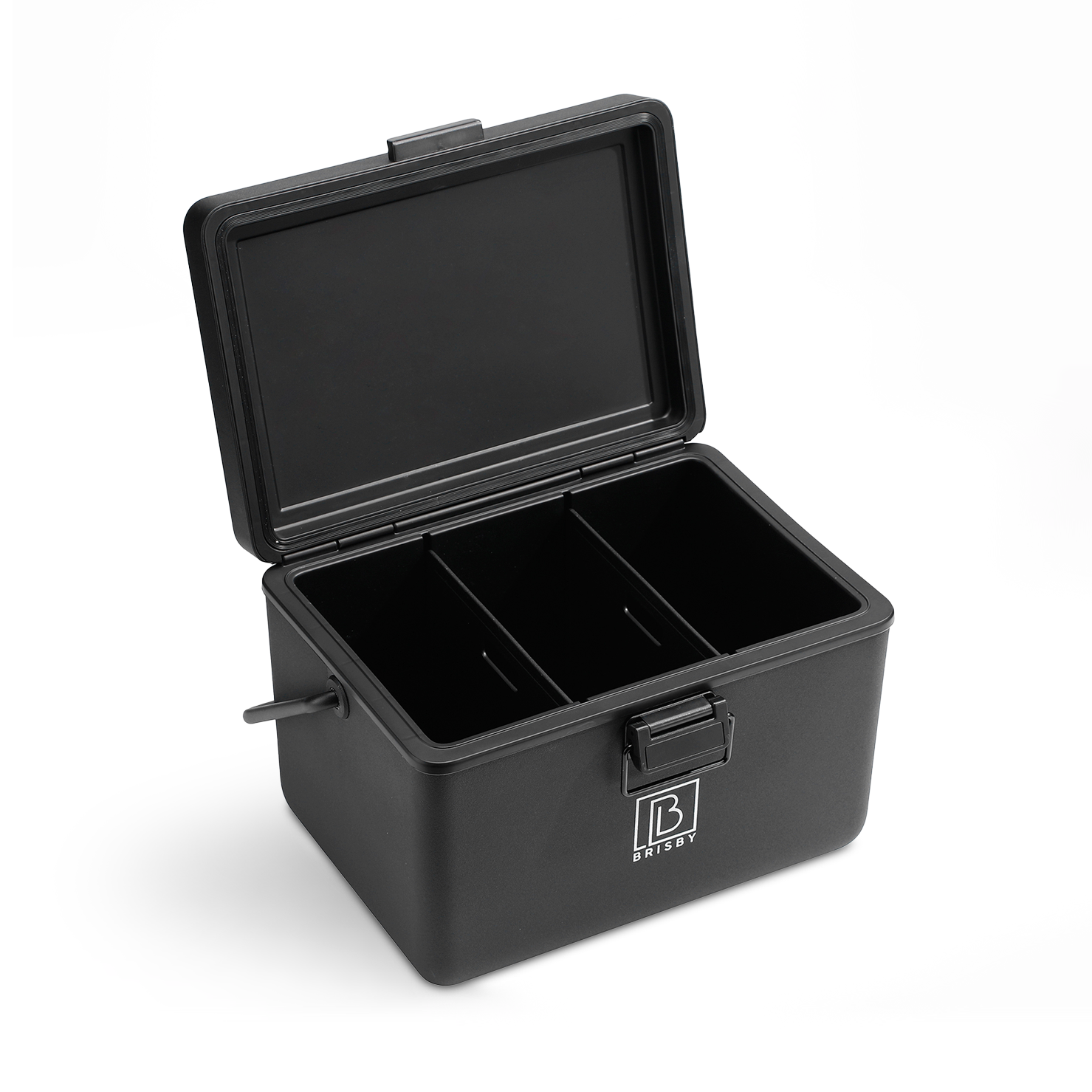 Cool box 12L with handle black - dividers - cutting boards - up to 40 hours insulation - incl. 2 cooling elements of 200ml