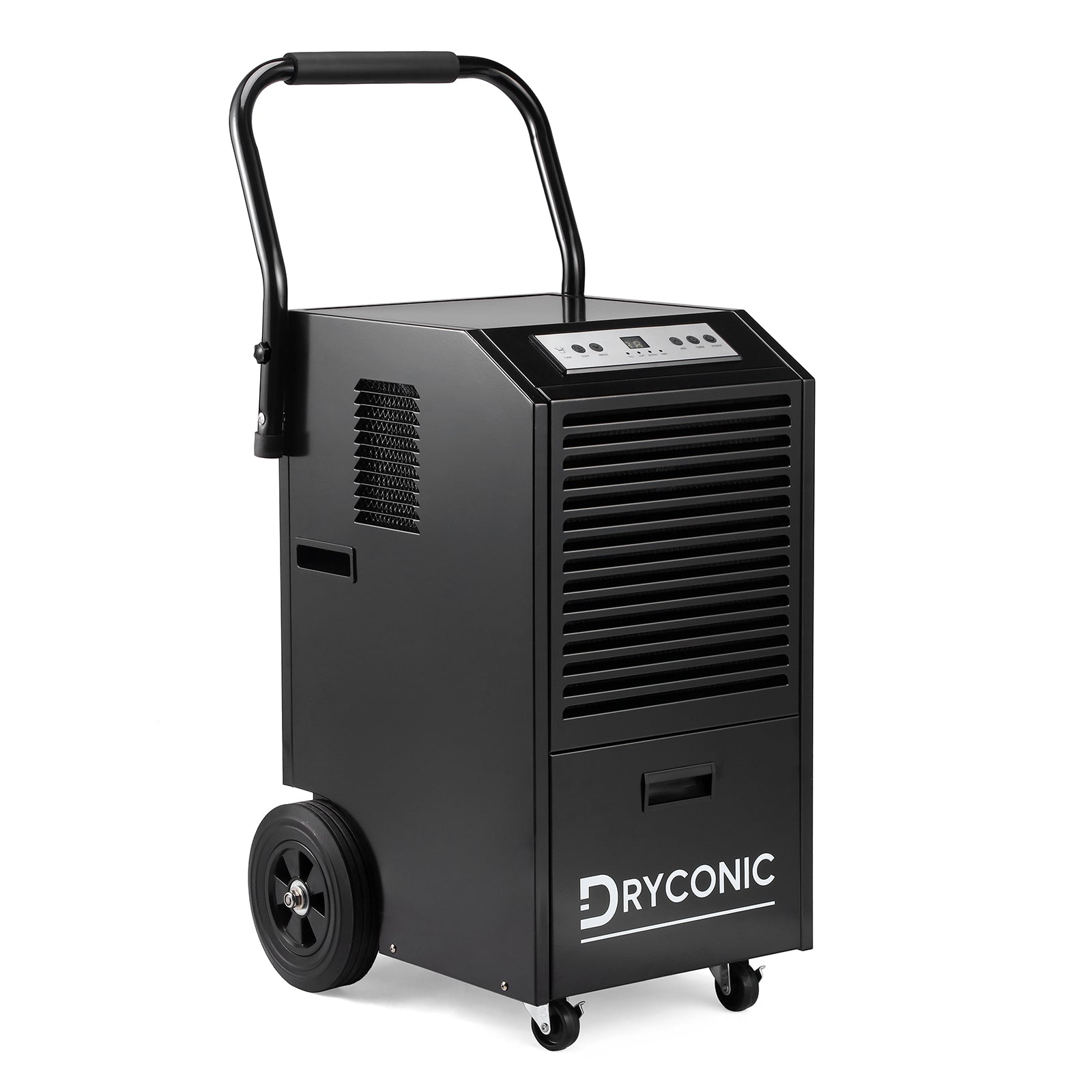 Dryconic Bouwdroger 70L - professioneel - 5,5L watertank - ContinuousDrain - Auto-Defrost - JobSite metaal
